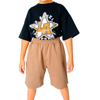 Шорты для мальчика Colabear 620117 коричневые 1